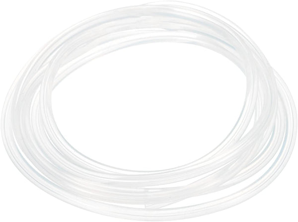 DMiotech 0.8mm ID 4mm OD 5 Feet Clear Silicone Tubes, Industrial Hose for Water Air Pump