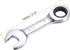 uxcell 18mm Stubby Ratcheting Combination Wrench Metric 72 Teeth 12 Point Box Ended Tools, CR-V by uxcell