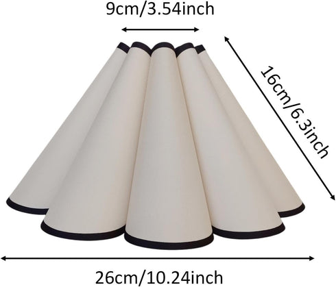 Baoblaze Petal Cloth Table Lamp Shade Lamp Cover Fashion Light Cover Lampshade for Desk Lamps Floor Lights Home Decor
