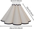 Baoblaze Petal Cloth Table Lamp Shade Lamp Cover Fashion Light Cover Lampshade for Desk Lamps Floor Lights Home Decor