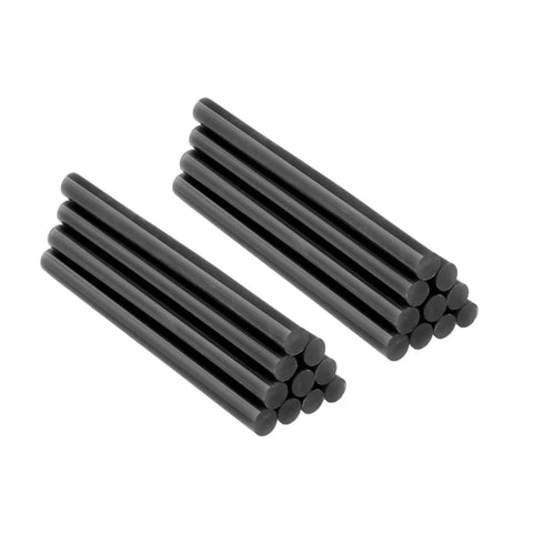 Black Hot Glue Sticks, 20Pcs for Mini Glue Gun, 0.43 Diameter X7.87" Long for DIY Projects