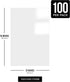 Double-Sided Gloss Digital C2S Cardstock - 100 Sheets, 12 x 18, Perfect for Color Laser Printing & Design Proposals