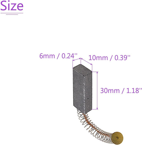 DMiotech 1 Pack 30mm Carbon Brush for Electric Motor