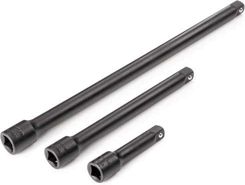 TEKTON 3-Piece 3/8 Inch Drive Impact Extension Set (3, 6, 10 in.) | SIA91000