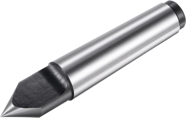 uxcell MT3 Half Notched Lathe Dead Center - Morse Taper 3MT Steel Tool for Woodworking Woodturning