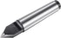 uxcell MT3 Half Notched Lathe Dead Center - Morse Taper 3MT Steel Tool for Woodworking Woodturning