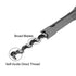 uxcell Square Hole Drill Bit, 3/8" High-Carbon Steel Hollow Chisel for Woodworking Power Tool