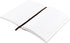 moonster A5 Blank Journal Notebook Refill, 320 Pages, Unlined Notepad for Refillable Leather Journal, 8.25 x 5.8 Inch