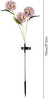 42 4th Solar Daisies Flower Stake Lights for Yard Decor, LED Outdoor Waterproof Daisy Shaped Solar Light for Garden