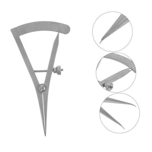 Orbital Measuring Device, Eyelid Measuring Ruler, Eyebrow Caliper Tools for Dental Brow Mapping
