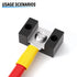 300 Pcs Insulated Fork Spade U-Type Wire Connector, 22-16 16-14 12-10 AWG Electrical Crimp Terminal