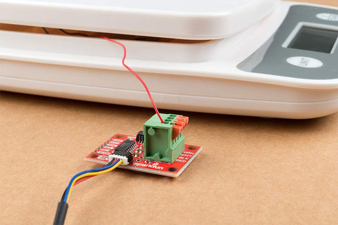 SparkFun Qwiic Scale - NAU7802 Small Breakout Board for Accurate Load Cell Reading, Daisy Chain-able, Operate 3.3v.