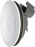 A-0158B MedGear Suction Cup Shower Head Holder, White or Gray; for use with Smooth, Hard, Non-Textured Surfaces Like