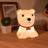 SCZWP8 Small Dog Light Room Night Light Bedroom Bedside Charging Small Night Light Baby Feeding Light Atmosphere