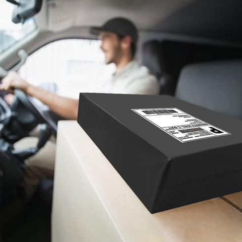 POLYSELLS 500 pcs Black Poly Mailers - 12x15.5 Inches Shipping Envelopes, Waterproof and Tear-resistant