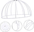 7.09 7.09 3.94 Inches Ciieeo Diy Lampshade Frame X X Gold Wire Lamp Shaft Stand for Homemade Chandelier and Handmade