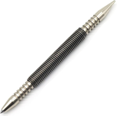 1/16 Dual Head Nail Setter and 3/16 Center Punch, 3500 PSI Striking Force Counter Punch Spring Nail Set