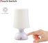 LED Mood Light, Scandinavian Battery Powered Night Light, Cordless Minimalist Table Lamp, Small White Lamp, Gift Ideas