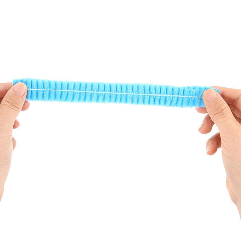 Wytino Disposable,100PCS Disposable Nonwoven Bouffant Hair Net for Hospital Salon Spa Catering and Dust- Workspace