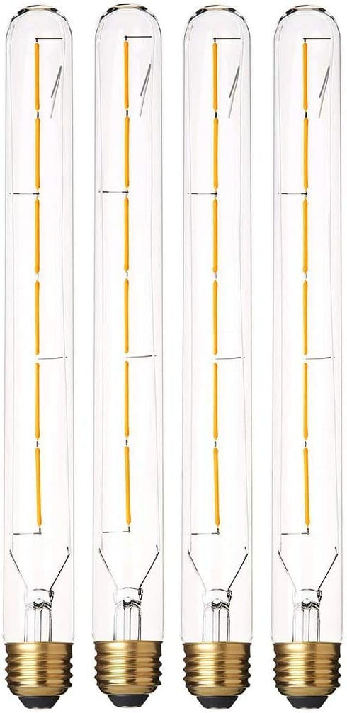VCTC Lighting T300 6W Dimmable Led Edison Light Bulb T10(T30) Long Tubular Antique LED