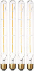 VCTC Lighting T300 6W Dimmable Led Edison Light Bulb T10(T30) Long Tubular Antique LED