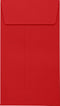 LUXPaper #5 1/2 Coin Envelopes, 80 lb. Ruby Red, 50 Pack, for Coin Collections and Small Inventory Items