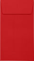 LUXPaper #5 1/2 Coin Envelopes, 80 lb. Ruby Red, 50 Pack, for Coin Collections and Small Inventory Items