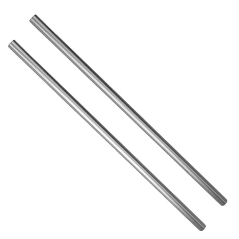 2Pcs 12mm x 200mm Linear Rail Rod Shaft, Case Hardened Chrome Linear Motion Guide for 3D Printer