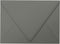 LUXPaper A7 Contour Flap Invitation Envelopes | 5 1/4" x 7 1/4" | Smoke Gray | 80lb. Text | 50 Qty