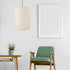 Cozy Linen Table Lamp Shade Half Round Design Floor Lamp Cover for Bedroom Living Room Replacement for Home Decor