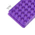 uxcell Double Panel Polypropylene Test Tube Rack, 60 Well for 0.5ml/1.5ml/2ml (Purple, 2Pcs)