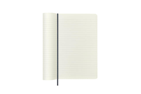 Moleskine Limited Edition Vegea Notebook, Large Ruled, Petroleum Capri, Soft Cover, 5 x 8.25 for Writing