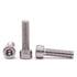 M5-0.8 x 60mm Socket Head Cap Screws, 304 Stainless Steel 18-8, Allen Socket Hex Drive, 15 PCS