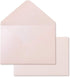 PONATIA 50 PCS/Pack A7 Envelopes, 5.25 x 7.5'' Shiny Blush Pink Envelopes, Perfect For 5 x 7'' Wedding Invitation Cards, Graduation Invite, Acrylic Invitations, Photos by ponatia