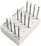 Jewelry Making Burs Set, Round Shape Ball Burs, Jewelers Fig1 005-023, Made in Germany