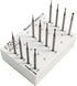 Jewelry Making Burs Set, Round Shape Ball Burs, Jewelers Fig1 005-023, Made in Germany