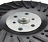 BHA Angle Grinder Ribbed Backing Pad for Resin Fiber Disc, 4.5" x 5/8"-11
