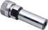 Accusize Industrial Tools ER16 Collet Chuck Extension Rod, 1.96 in. Shank Length, 3/4 in. Straight Shank