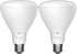 GE Lighting CYNC Smart Flood Light Bulbs, Bluetooth Enabled, Tunable White, Alexa and Google Assistant Compatible, 2