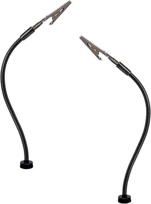 2 Pack Magnetic Helping Hands Soldering, Flexible Gooseneck Metal Arms for Soldering Jewelry, Painting Crafts
