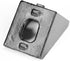 20Sets Black 2020 Series Aluminum Extrusion Profile Connector Set, 20Pcs Corner Brackets with T-Nuts