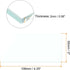 10pcs 2" 4.25" HARFINGTON Welding Lens Clear Glass x Outer Cover Helmet Inner Replacement Lens Welding Helmet Lens