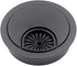 DGOL 5 pcs Metal Desk Grommet Cable Cord Wire Hole Cover Outlet Port, 1-7/8 inch (48mm) (MATT Black)