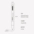 Korea Life&Pieces 0.4 mm 4 Color Quick Dry Gel Pen, Made in Korea, 1 Pcs 4 Colors Ball Pen (APRICOT)