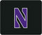 OTM Essentials Northwestern University Standard Fabric Mouse Pad, Desk Accessories, Classic Gaming Mouse Pad