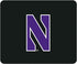 OTM Essentials Northwestern University Standard Fabric Mouse Pad, Desk Accessories, Classic Gaming Mouse Pad