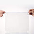 YoeeJob 3 Holes Clear PVC Zipper Binder Pocket Insert Pages, Letter Size 8 1/2" x 11, 8 Packs
