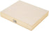 Wooden Box with Lock for Storing Lab Glass Prepared Microscope Slides, 22.8x18.8x3.5cm / 9x7.4x1.4in for Educational Use