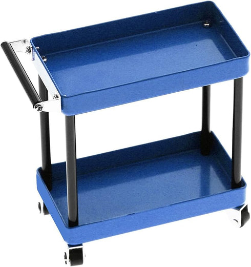 01 02 015 Tool Organizers, Metal Tool Cart Compatibile Lasting Performance with Wheels for RC