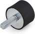 DS. DISTINCTIVE STYLE Rubber Shock Absorber Set of 4 Rubber Isolator Mounts M8 for Car Boat Anti Vibration